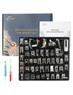 Juego de 48 Piezas de Patas de Prensatelas Aiskaer