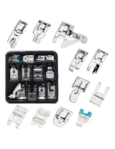 Juego de 11 Pies Prensatelas Windman para Máquina de Coser