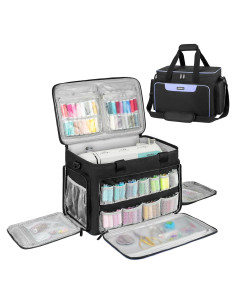 Funda para Máquina de Coser Universal con Ruedas - Negra