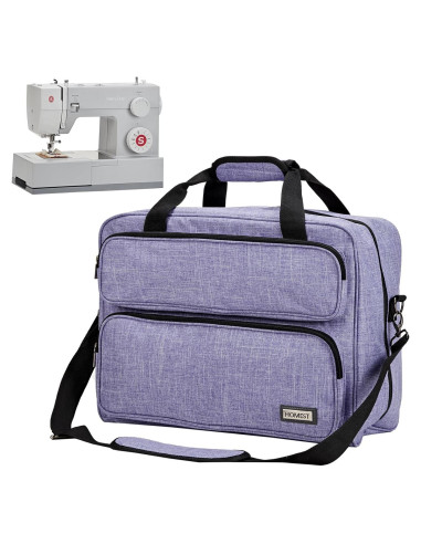 Funda para Máquina de Coser HOMEST Tote Universal Púrpura