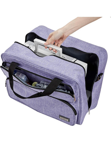 Funda para Máquina de Coser HOMEST Tote Universal Púrpura