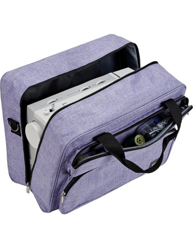 Funda para Máquina de Coser HOMEST Tote Universal Púrpura