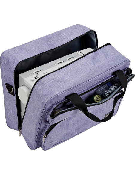 Funda para Máquina de Coser HOMEST Tote Universal Púrpura