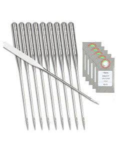 50 Agujas de Bordado para Máquina de Coser Brother 65/9