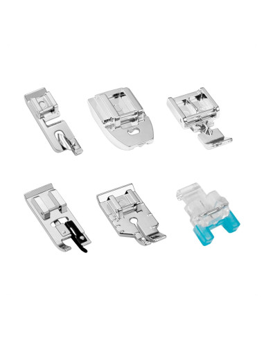 Juego de 6 Patas de Prensatelas para Máquina de Coser FIKLOTA