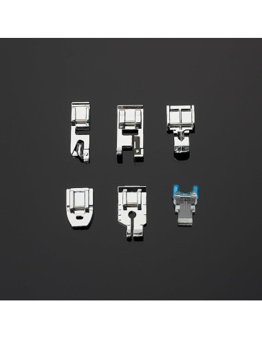 Juego de 6 Patas de Prensatelas para Máquina de Coser FIKLOTA