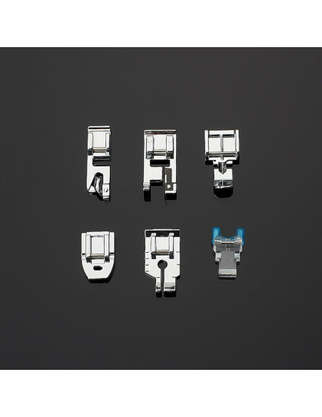 Juego de 6 Patas de Prensatelas para Máquina de Coser FIKLOTA