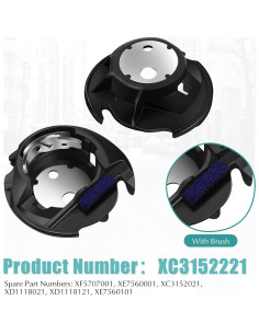 Caja de Bobina Solsew XC3152221 para Máquinas de Coser Brother y Babylock 2