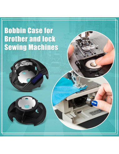 Caja de Bobina Solsew XC3152221 para Máquinas de Coser Brother y Babylock