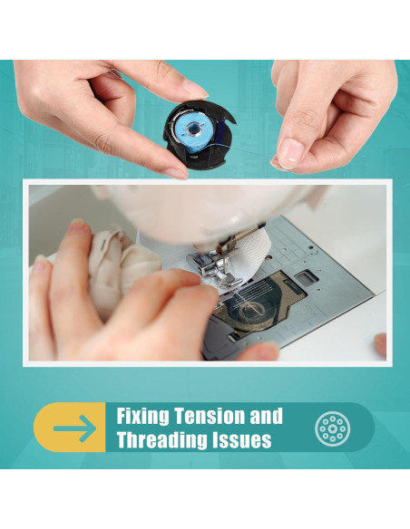 Caja de Bobina Solsew XC3152221 para Máquinas de Coser Brother y Babylock