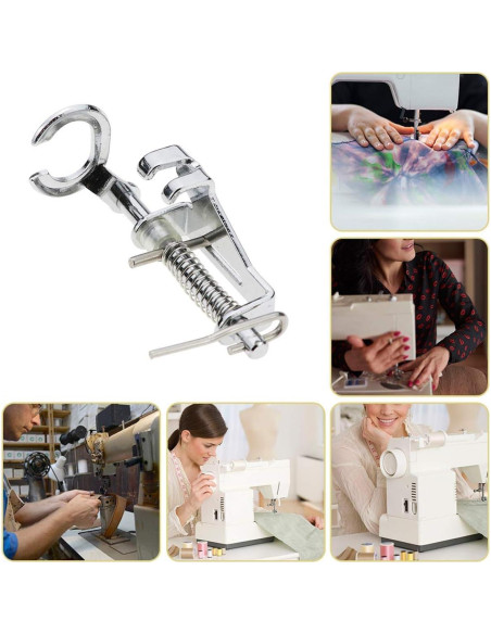 Pie de máquina de coser Brother Singer JANOME metal 12mm