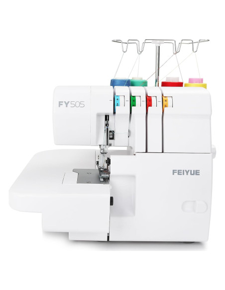 Máquina de Overlock Serger FEIYUE FY505 2/3/4 Hilos Metal