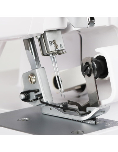 Máquina de Overlock Serger FEIYUE FY505 2/3/4 Hilos Metal