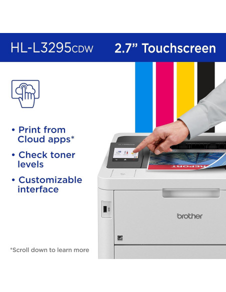 Impresora Color Inalámbrica Brother HL-L3295CDW 16.68 kg Impresora Color Inalámbrica Brother HL-L3295CDW 16.68 kg