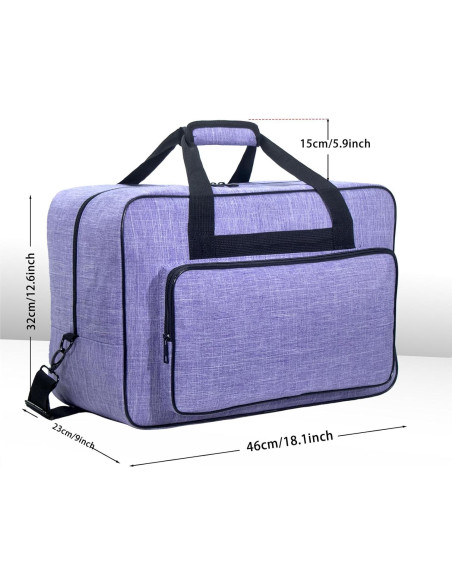 Bolsa de Transporte para Máquina de Coser Universal XH005 - Púrpura