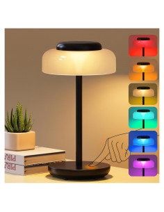 Lámpara de Mesa LED Inalámbrica Qimh 5000mAh Control Táctil