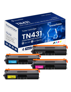 Cartucho de Tóner Snowflake TN431 Paquete de 4 Compatible