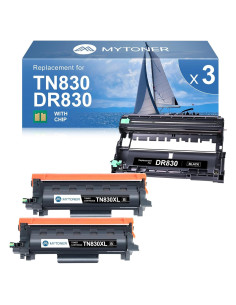 Cartucho de Tóner MYTONER TN830XL y Tambor DR830 Compatible