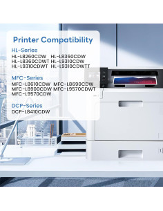 Cartucho de Tóner Snowflake TN431 Paquete de 4 Compatible 2