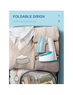 Vaporizador de Ropa Reemix Plegable 1200W 20g/min Aqua 2