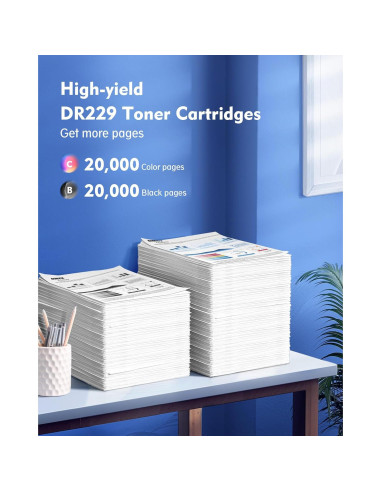 Unidad de tambor DR229CL DMGE para Brother HL-L3280CDW