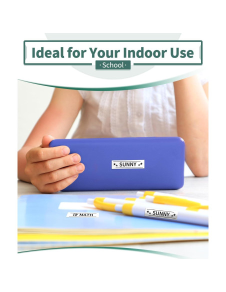 Cinta de Etiqueta Anycolor M-K231 12mm Blanca Paquete de 4 Cinta de Etiqueta Anycolor M-K231 12mm Blanca Paquete de 4