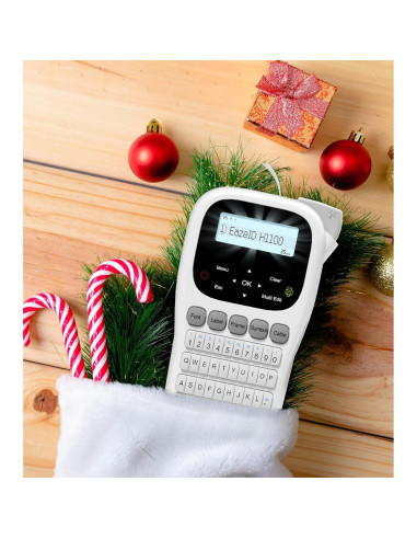 Etiquetadora EazeID H1100 Portátil 12mm Pantalla Retroiluminada