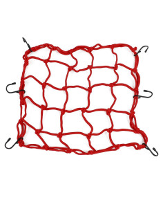 Red de Carga Elástica Wogomz 15x15 cm con 6 Ganchos