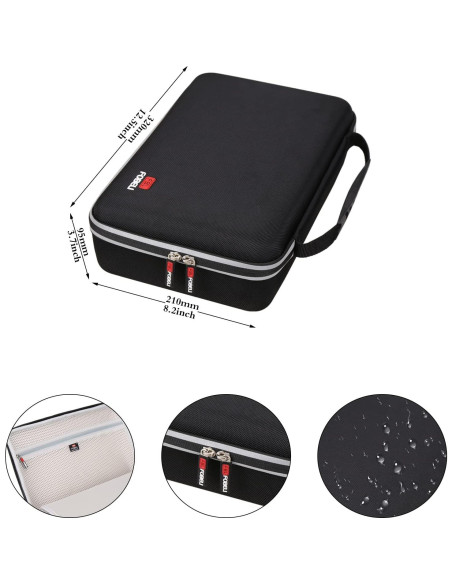 Funda Dura FBLFOBELI para Impresora Brother P-Touch PTD600