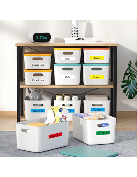 Cinta de Etiqueta BOYEEZON 5 Pack 12mm Compatible Brother