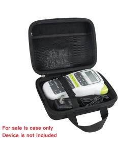 Funda de viaje dura Hermitshell para etiquetadora Brother P-Touch 2