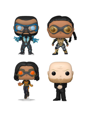 Funko POP! DC Colección Black Lightning - 3 Figuras 9.5 cm