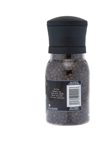 Molino de Pimienta Negra Olde Thompson 139.4g - Molienda Media Gruesa