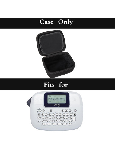 Funda Dura Mchoi para Etiquetadora Brother PT-M95 - Negra