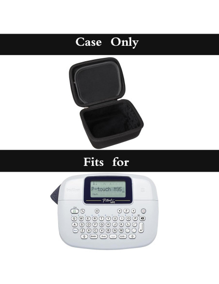 Funda Dura Mchoi para Etiquetadora Brother PT-M95 - Negra