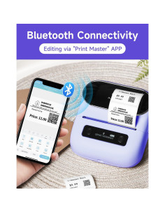 Impresora de Etiquetas Phomemo M220 Inalámbrica Bluetooth 203DPI 2