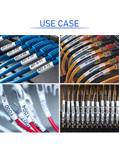 3PK Cinta de Etiquetadora Termocontraíble USUPERINK HSe-211 5.8mm