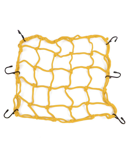 Red de Carga Elástica Wogomz 15x15 cm Amarillo 6 Ganchos