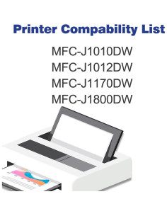 Cartuchos de tinta negra compatibles Brother LC401XL - 2 unidades 2