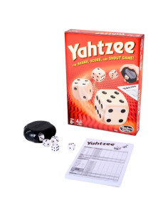 Juego de Dados Yahtzee Hasbro, Clásico para 8+ Años