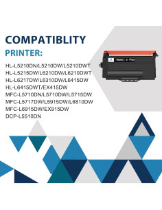 Cartucho de Tóner TN920XL Negro Inkalfa Paquete de 2 Alto Rendimiento 2