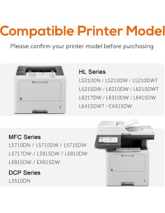 Tóner Compatible Jeostarky TN920XL para Brother - 2 Negro 2