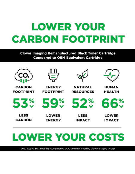 Cartucho de Tóner Remanufacturado Clover TN730 Negro 1200 Páginas