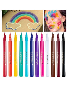 Set de Delineadores Líquidos Mate 12 Colores BestLand 2