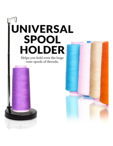 Soporte de Bobina de Hilo Ajustable Embroidex - Pedestal Estable