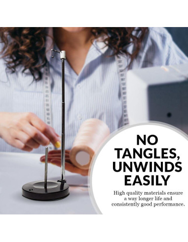 Soporte de Bobina de Hilo Ajustable Embroidex - Pedestal Estable