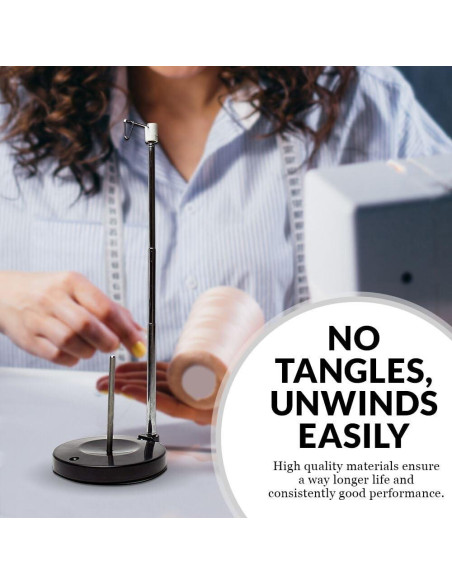 Soporte de Bobina de Hilo Ajustable Embroidex - Pedestal Estable