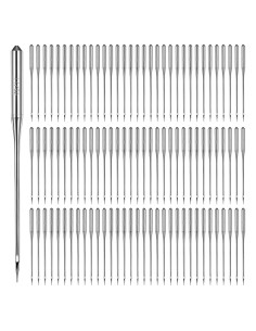 Agujas de máquina de coser universales Singer Brother 100 Pcs 75/11