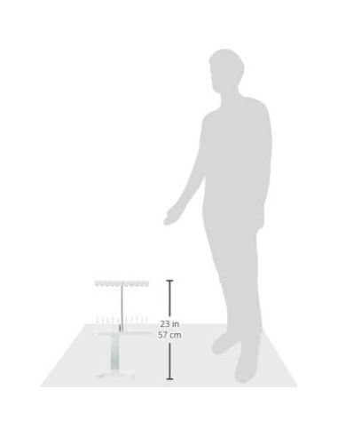 Soporte para Hilos de 10 Conos Brother SA503 Blanco