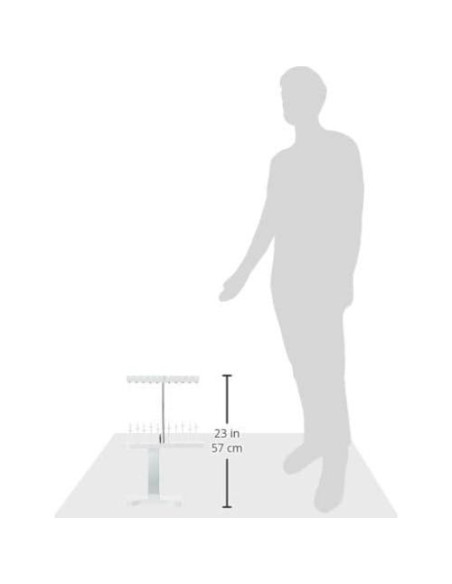 Soporte para Hilos de 10 Conos Brother SA503 Blanco